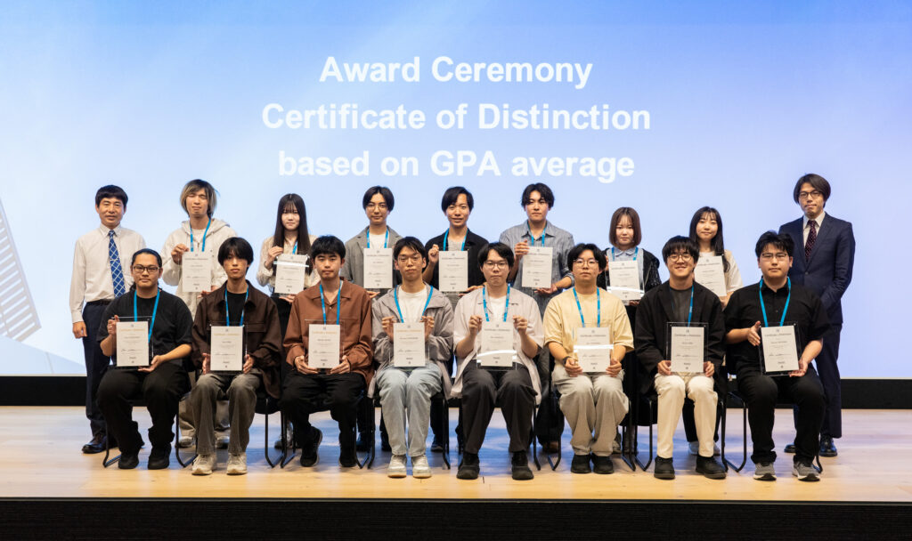 2026年　情報連携学部学生表彰について