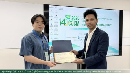 Khan研究室の研究発表がICCCM 2026にて最優秀発表賞 (Best Presentation Award) を受賞